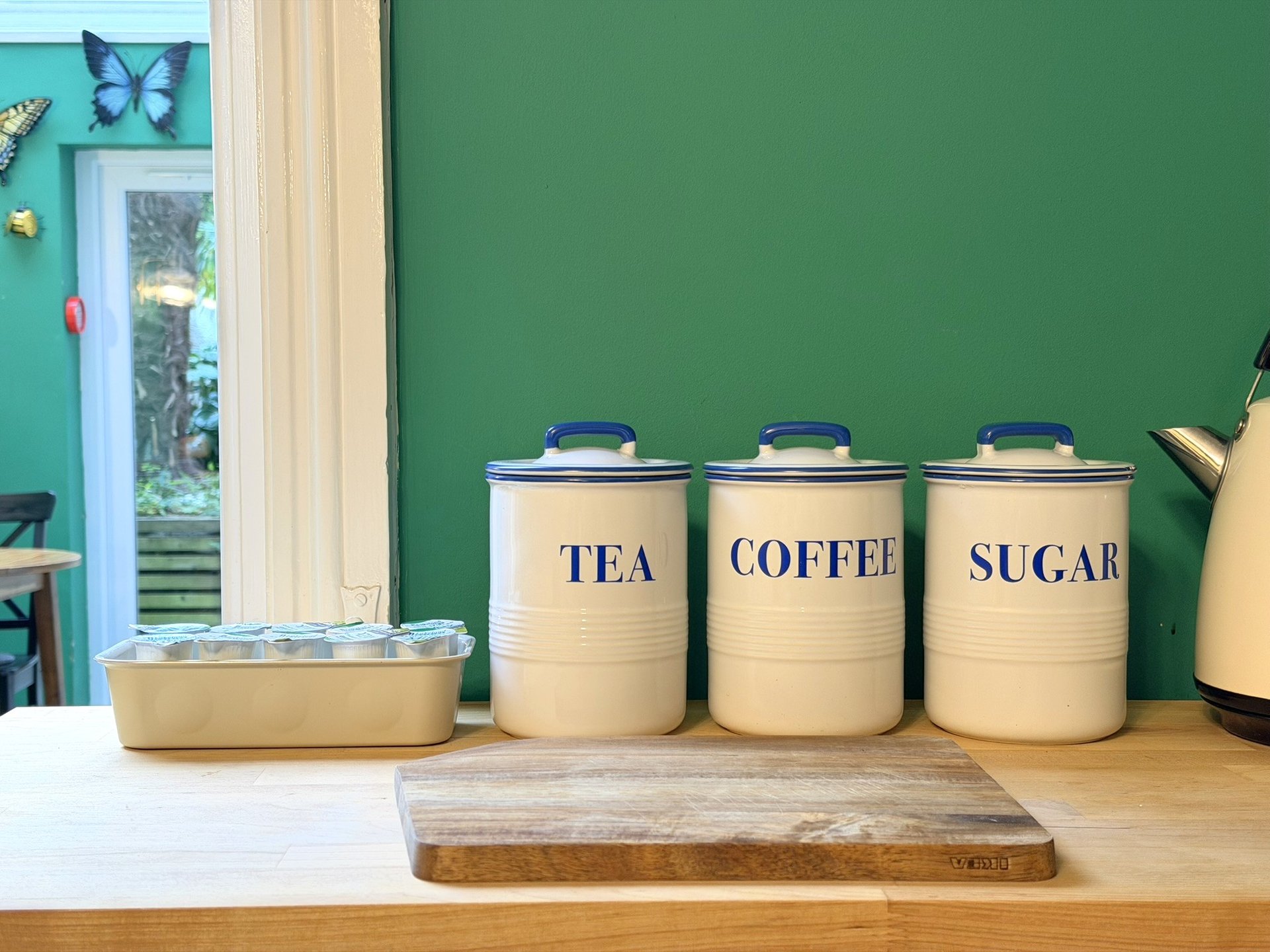 Tea and coffee station