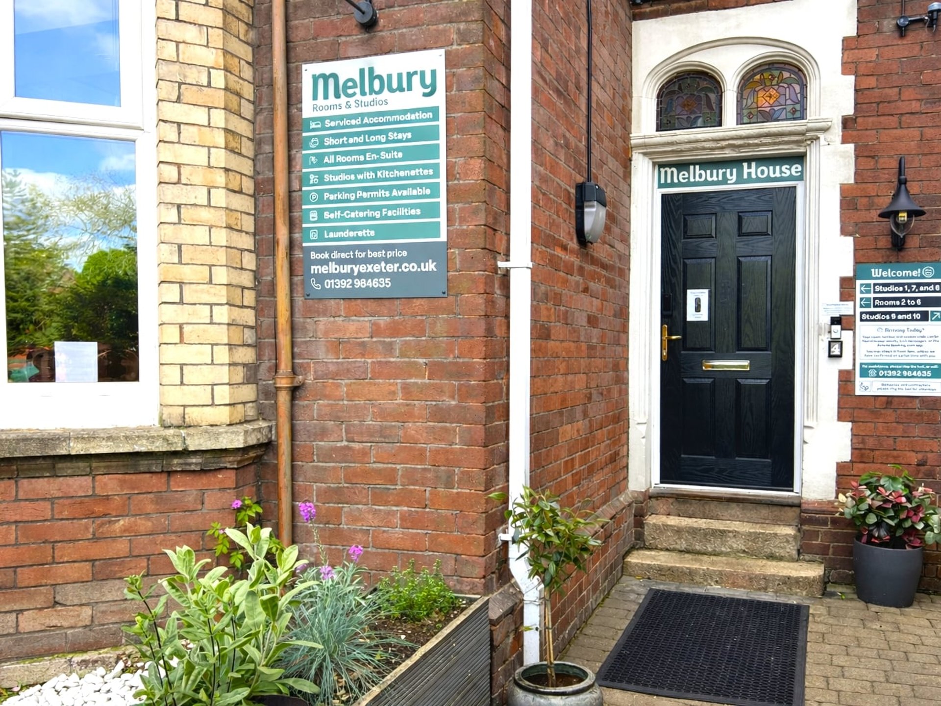 Melbury House entrance