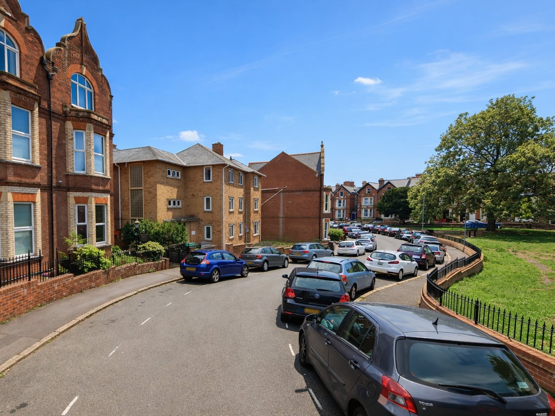 Residential neighbourhood near the city centre