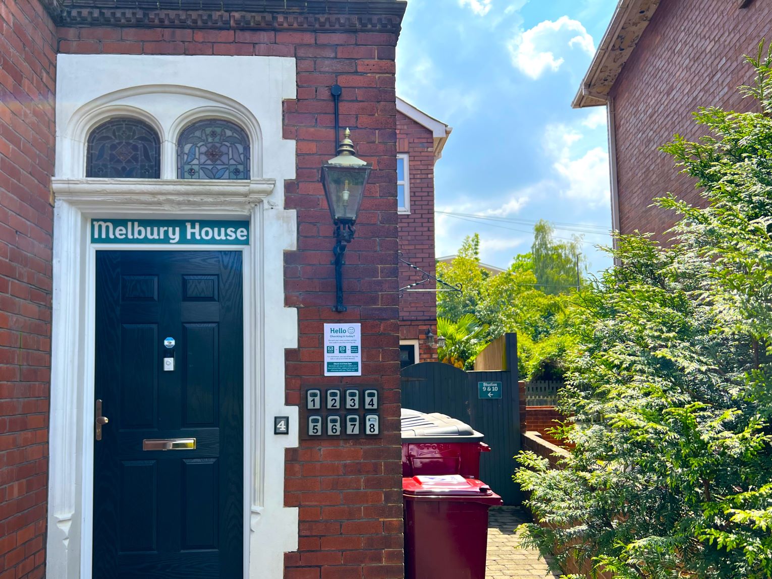 Melbury House entrance