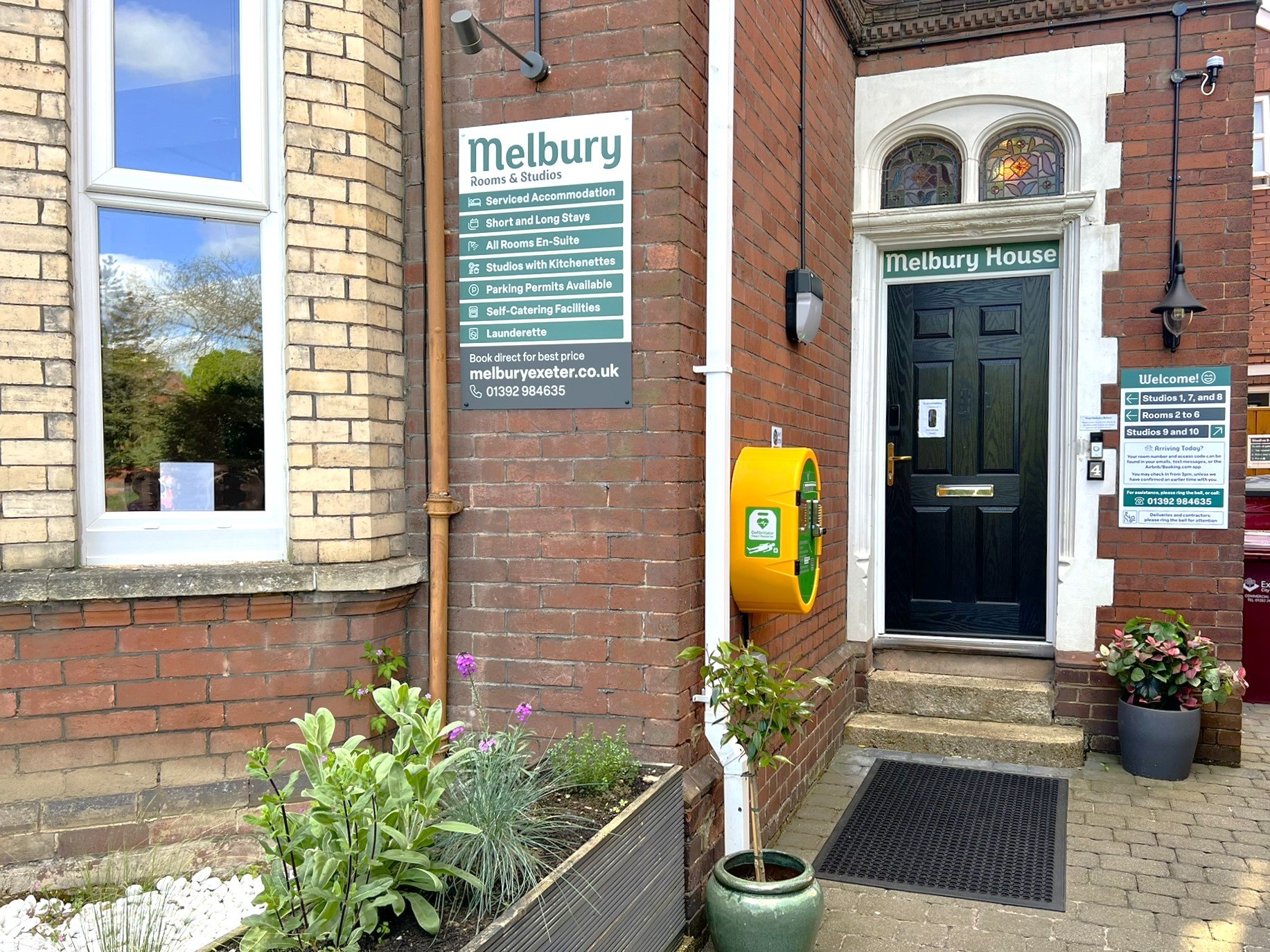 Melbury House entrance